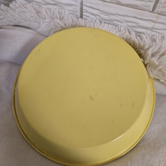 Vintage 60s/70s floral decorative pie tin. - Picture 4 of 6